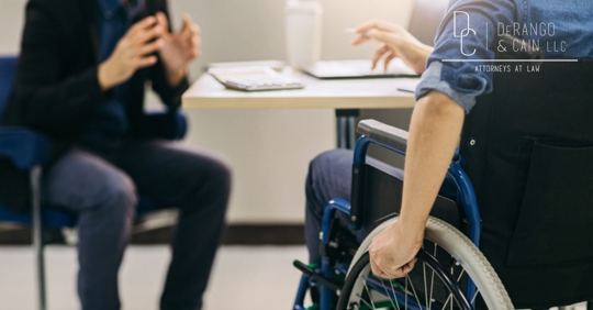 wheelchaired individual discusses personal injury claim