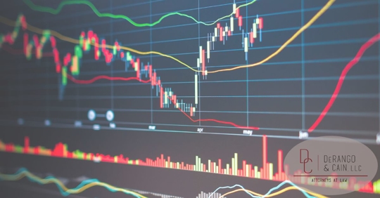 screen of stock market